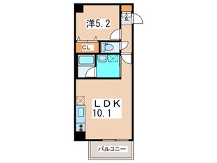 ゾネ医大キャンパス前の物件間取画像